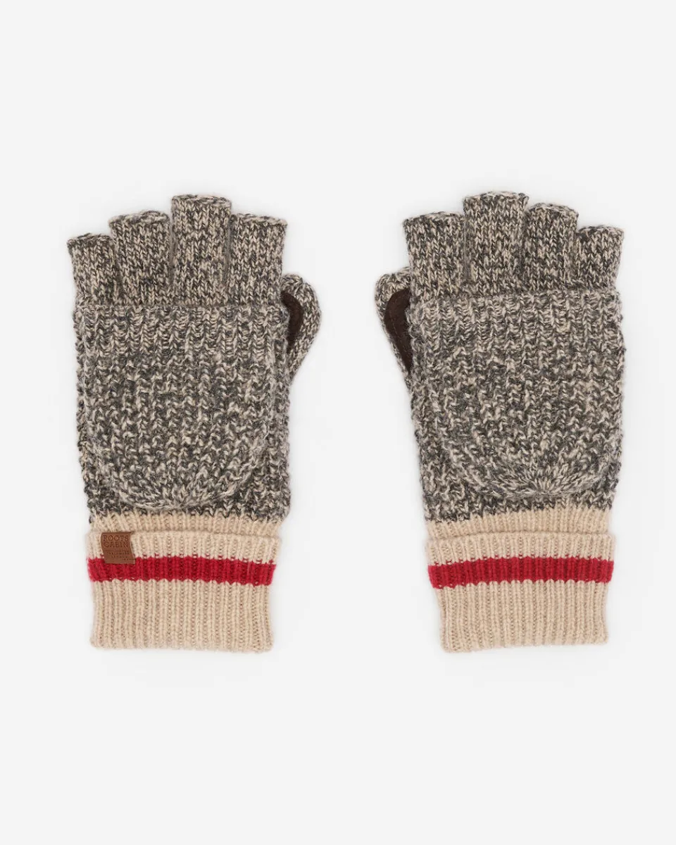 Roots Adult Cabin Waffle Flip Mitt*Women Gloves|Gloves