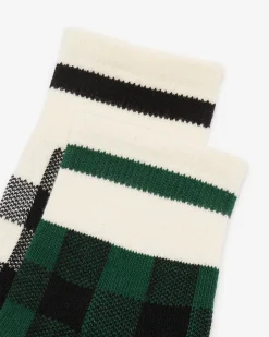 Roots Adult Park Plaid Sock 2 Pack*Women Socks|Socks