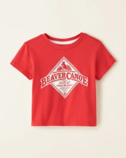 Roots Baby Beaver Canoe Relaxed T-Shirt*Kids Tops