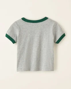Roots Baby Beaver Canoe Ringer T-Shirt*Kids Tops