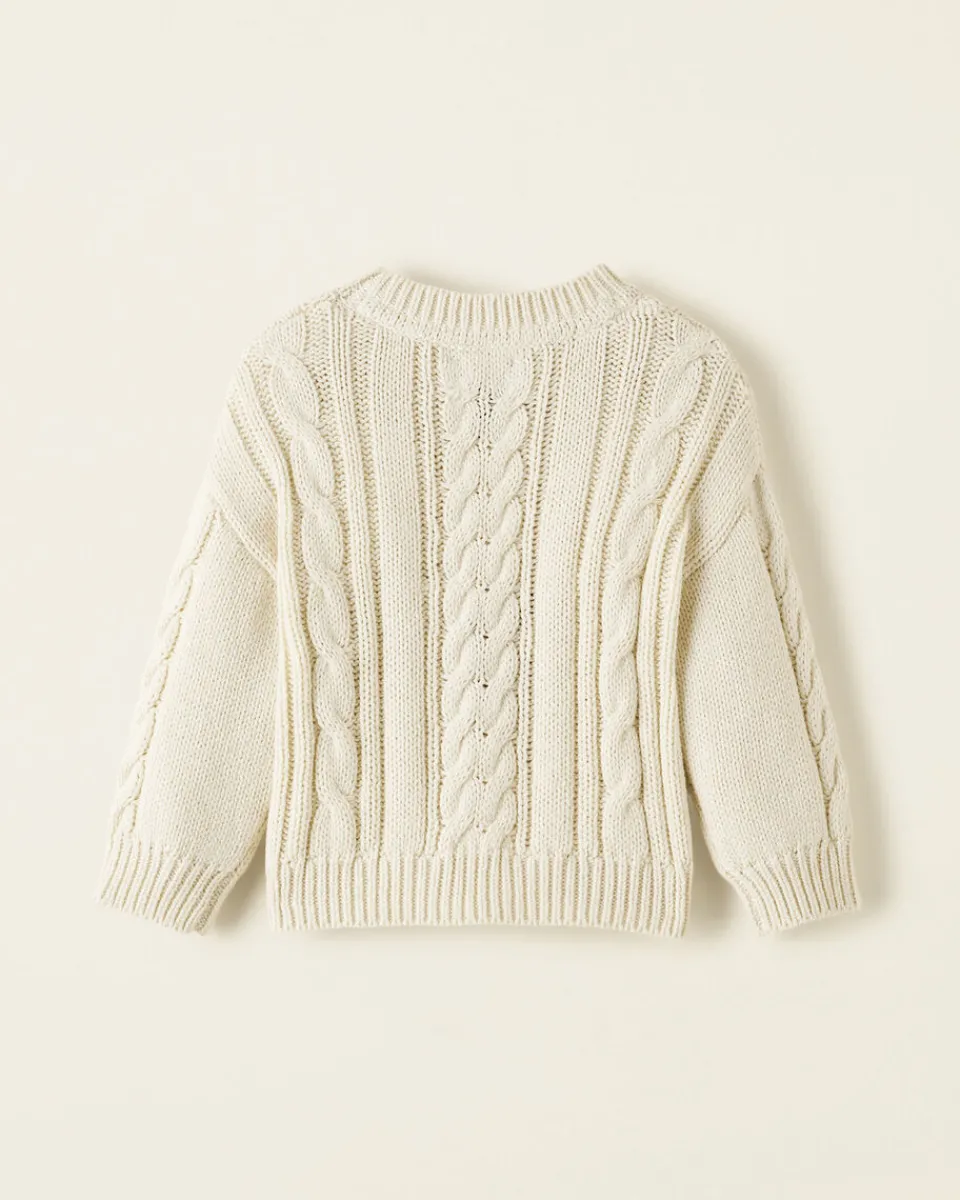 Roots Baby Cable Crew Sweater*Kids Tops