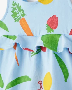 Roots Baby Garden Print Babydoll Dress*Kids Dresses