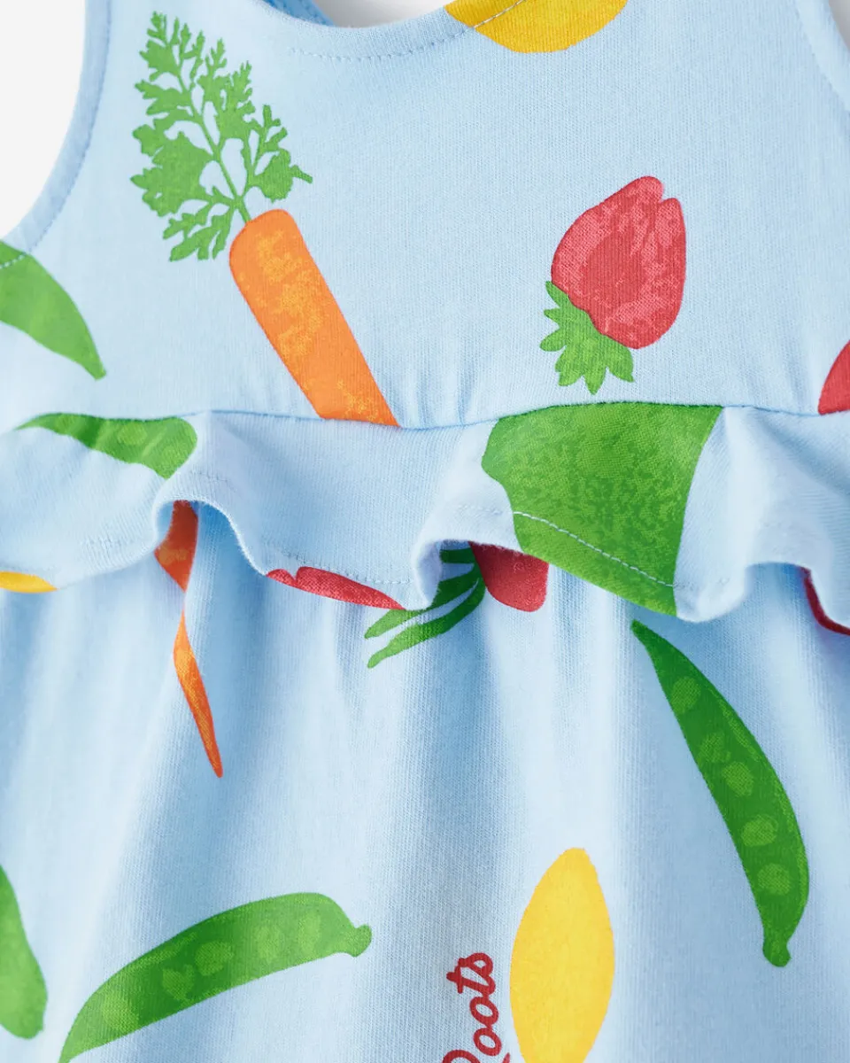 Roots Baby Garden Print Babydoll Dress*Kids Dresses