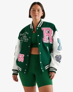 Roots Barbie™ X 65 Varsity Jacket*Women Jackets & Outerwear|Jackets & Outerwear