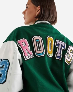Roots Barbie™ X 65 Varsity Jacket*Women Jackets & Outerwear|Jackets & Outerwear