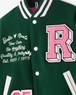 Roots Barbie™ X Kids 65 Varsity Jacket*Kids Jackets & Outerwear|Varsity Jackets
