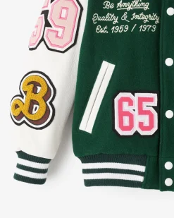 Roots Barbie™ X Kids 65 Varsity Jacket*Kids Jackets & Outerwear|Varsity Jackets