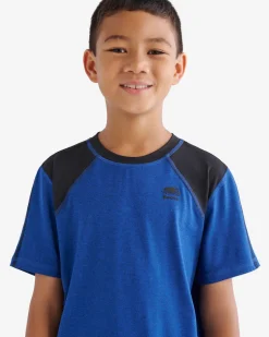 Roots Boys Active Blocked T-Shirt*Kids Activewear|Tops