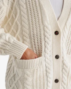 Roots Cabin Cable Cardigan*Women Tops|Sweaters & Cardigans