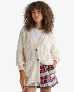 Roots Cabin Cable Cardigan*Women Tops|Sweaters & Cardigans