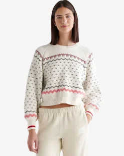Roots Cabin Fair Isle Crew Sweater*Women Tops|Sweaters & Cardigans