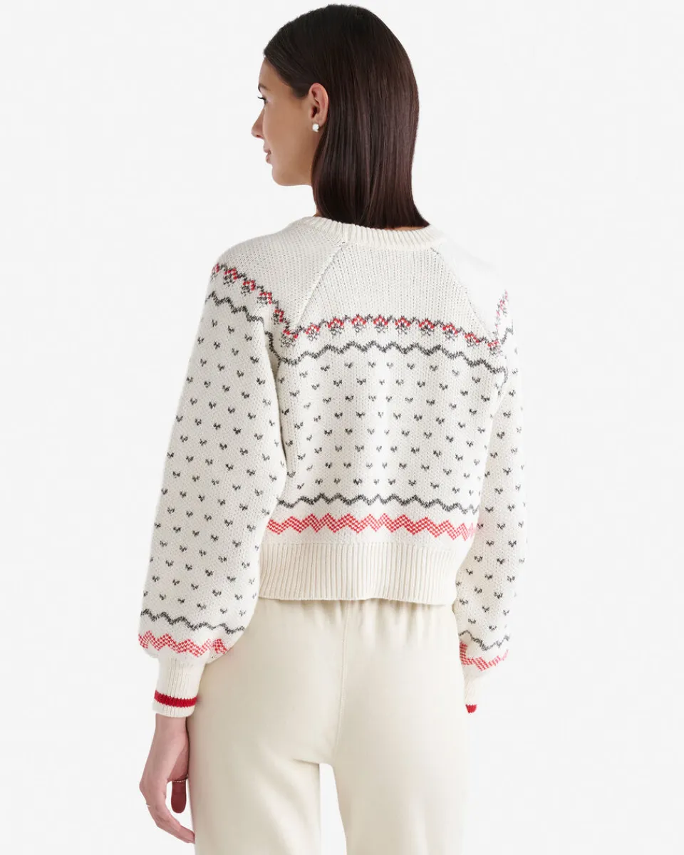 Roots Cabin Fair Isle Crew Sweater*Women Tops|Sweaters & Cardigans