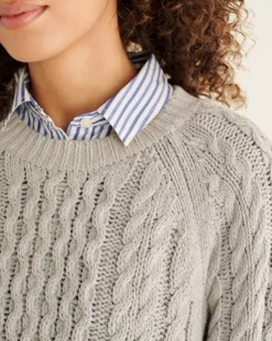 Roots Cable Sweater*Women Sweaters & Cardigans
