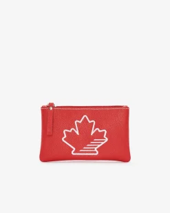 Roots Canada 24 Medium Zip Pouch*Women Leather Accessories|Leather Accessories