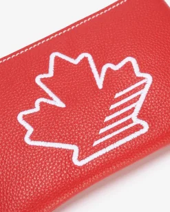 Roots Canada 24 Medium Zip Pouch*Women Leather Accessories|Leather Accessories