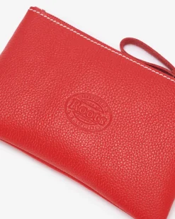 Roots Canada 24 Medium Zip Pouch*Women Leather Accessories|Leather Accessories