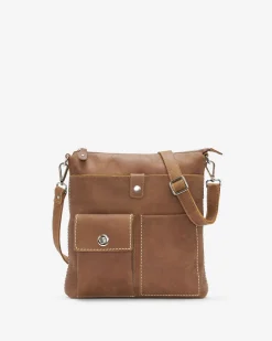 Roots Canadian Villager Tribe*Women Leather Bags|Leather Bags
