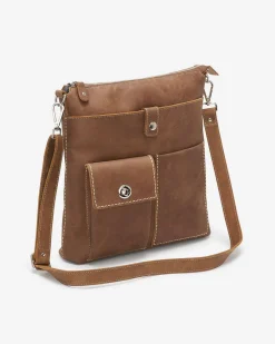 Roots Canadian Villager Tribe*Women Leather Bags|Leather Bags