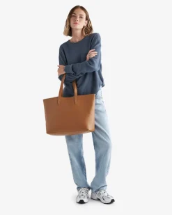 Roots Carryall Tote Cervino*Women Leather Bags|Leather Bags