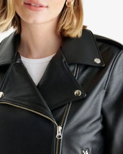 Roots Classic Moto Jacket Navigator*Women Jackets & Outerwear|Leather Jackets