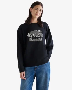 Roots Cooper Novelty BF Crew Sweatshirt*Women Sweatshirts & Sweatpants