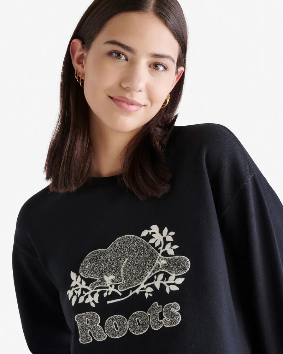 Roots Cooper Novelty BF Crew Sweatshirt*Women Sweatshirts & Sweatpants