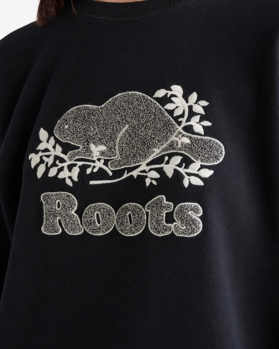 Roots Cooper Novelty BF Crew Sweatshirt*Women Sweatshirts & Sweatpants