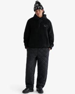 Roots Creekside Shearling Half Zip Stein* Sweatshirts & Sweatpants|Jackets & Outerwear