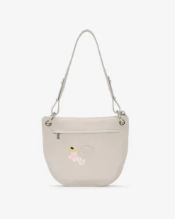 Roots Edie Floral Shoulder Bag Cervino*Women Leather Bags|Leather Bags