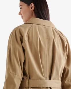 Roots Ellison Waxed Cotton Trench*Women Jackets & Outerwear