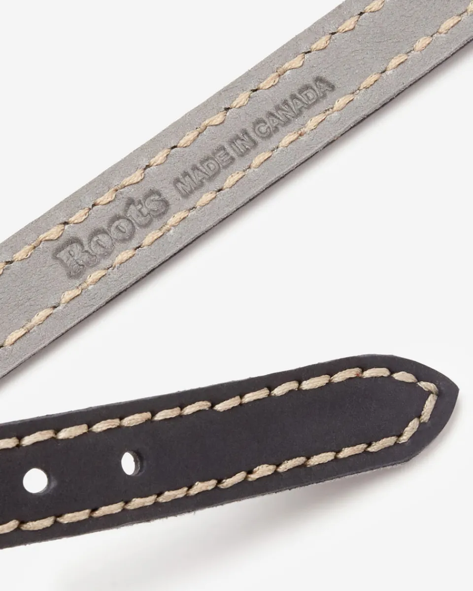 Roots Extra Small Leather Dog Collar*Women Pet