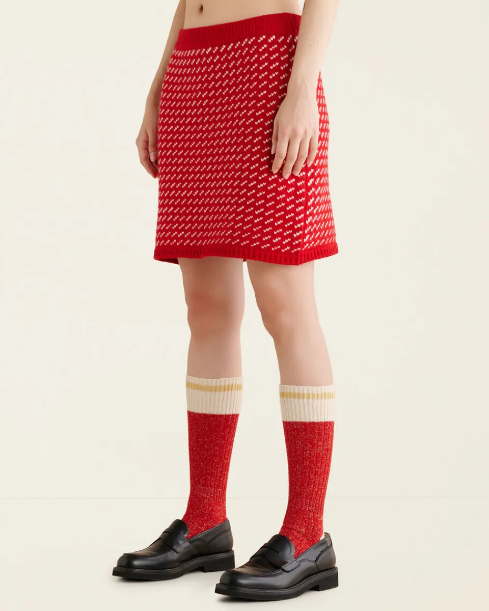 Roots Falling Snow Mini Skirt*Women Dresses & Skirts