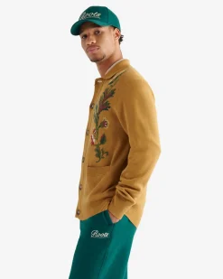 Roots Floral Collar Cardigan* Sweaters & Cardigans