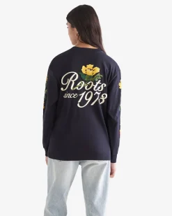 Roots Floral Long Sleeve T-Shirt* Tops