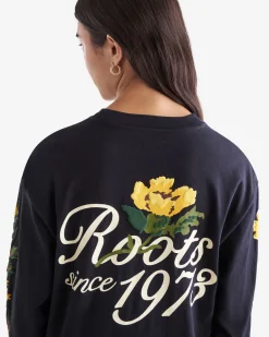 Roots Floral Long Sleeve T-Shirt* Tops