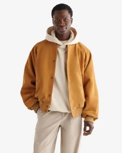 Roots Gable Suede Bomber* Leather Jackets