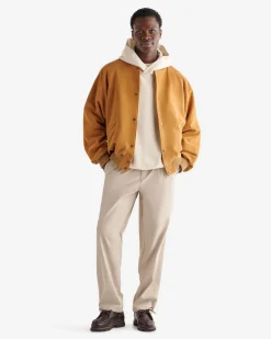 Roots Gable Suede Bomber* Leather Jackets