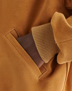 Roots Gable Suede Bomber* Leather Jackets