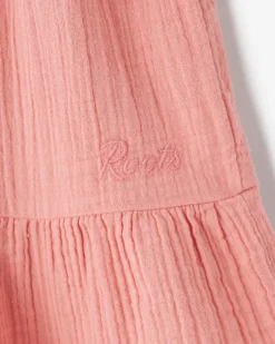 Roots Girls Crinkle Tiered Dress*Kids Dresses