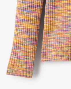 Roots Girls Space Dye Mock Neck Top*Kids Activewear|Tops