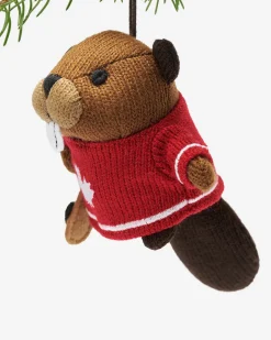 Roots Hockey Beaver Ornament*Women Home