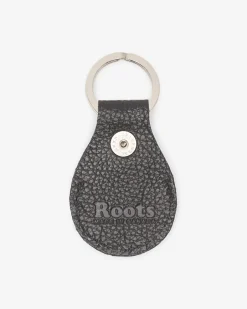 Roots Key Ring For Apple AirTag*Women Leather Accessories|Leather Accessories