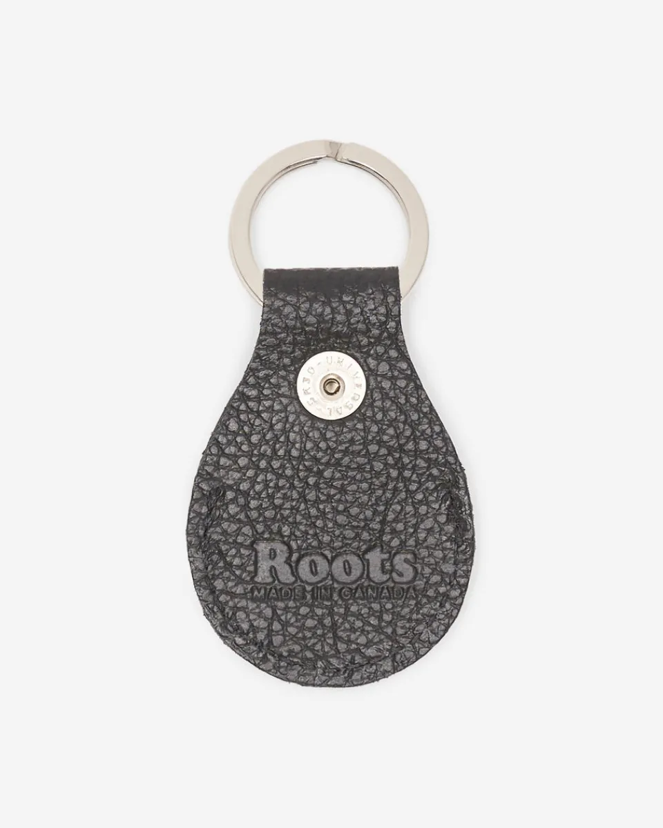 Roots Key Ring For Apple AirTag*Women Leather Accessories|Leather Accessories