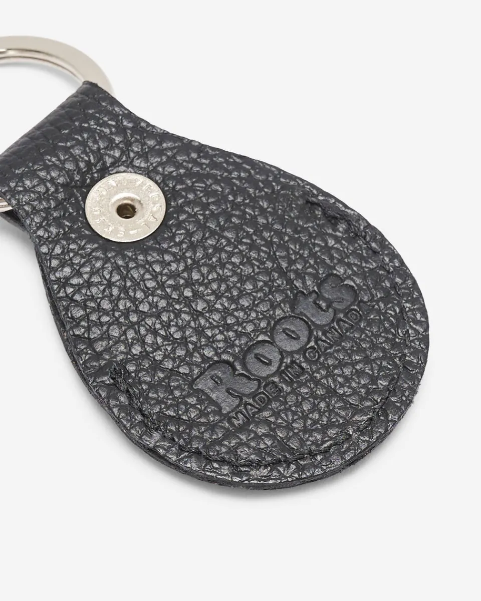 Roots Key Ring For Apple AirTag*Women Leather Accessories|Leather Accessories