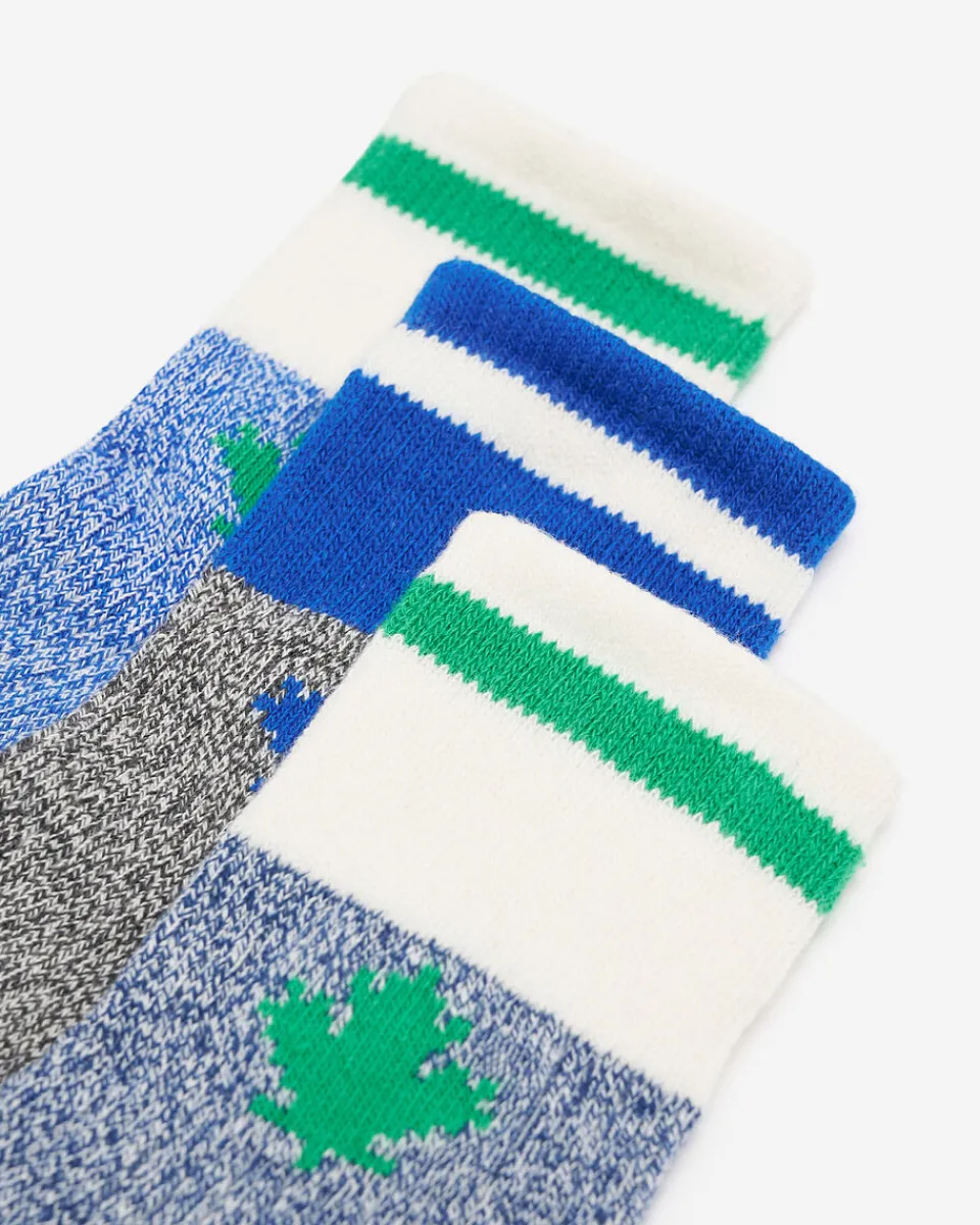 Roots Kids Cabin Maple Sock 3 Pack*Kids Accessories