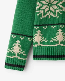 Roots Kids Cabin Shawl Fair Isle Cardigan*Kids Tops