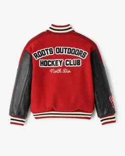 Roots Kids Hockey Varsity Jacket*Kids Jackets & Outerwear|Varsity Jackets
