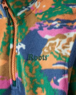Roots Kids Microfleece Half Zip Stein*Kids Jackets & Outerwear