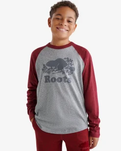 Roots Kids Organic Cooper Baseball T-Shirt*Kids Tops|T-Shirts & Graphic Tees