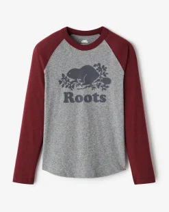 Roots Kids Organic Cooper Baseball T-Shirt*Kids Tops|T-Shirts & Graphic Tees